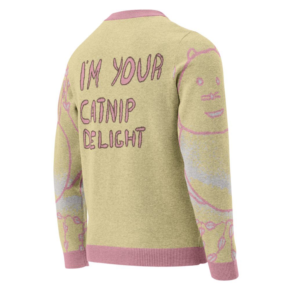 Limited Drop! 11/15/24 - 1/1/25 (10 available) - Knitted Crew Neck Sweater | Designed by Dorothy Harris Moy