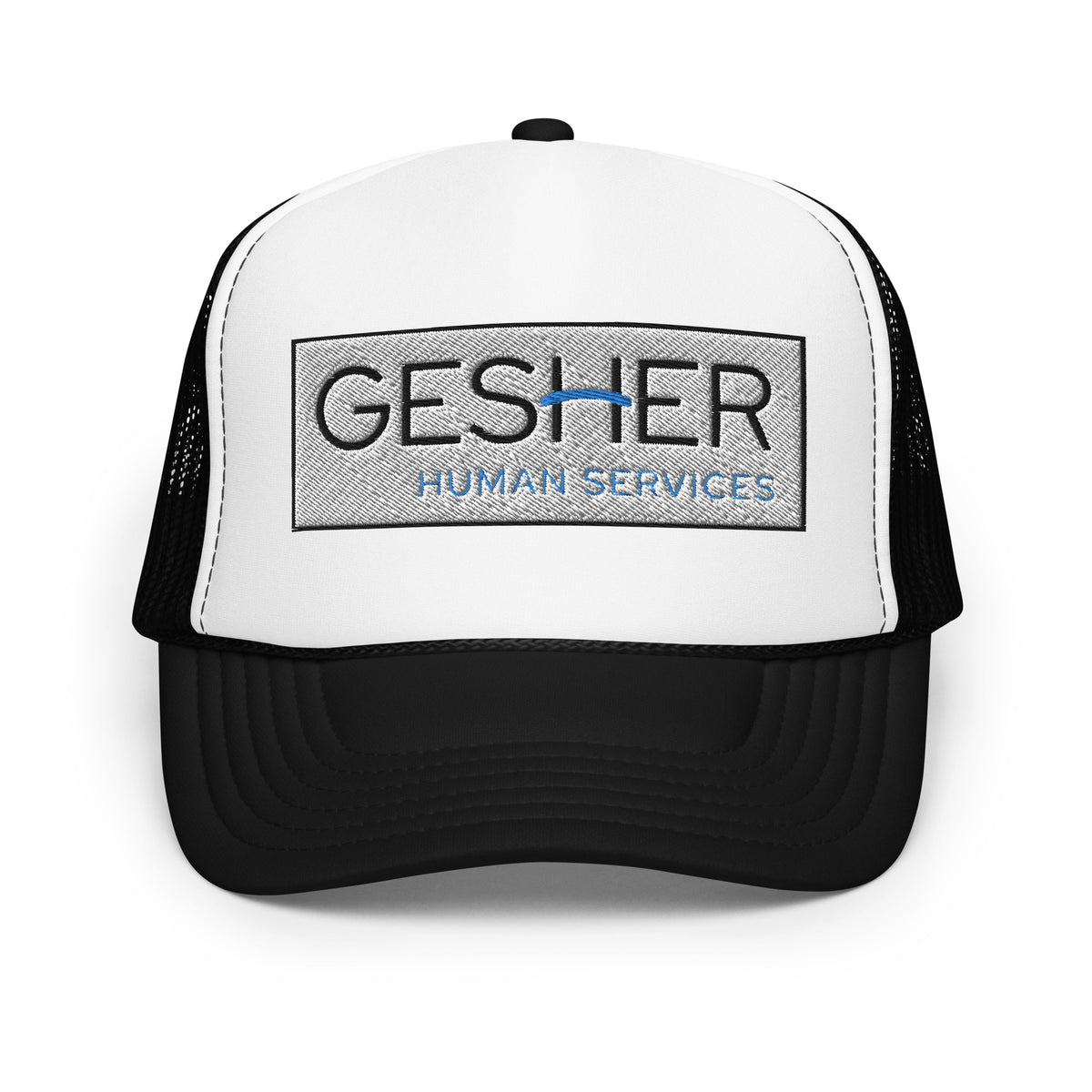 Gesher Foam Trucker Hat | Embroidered Logo