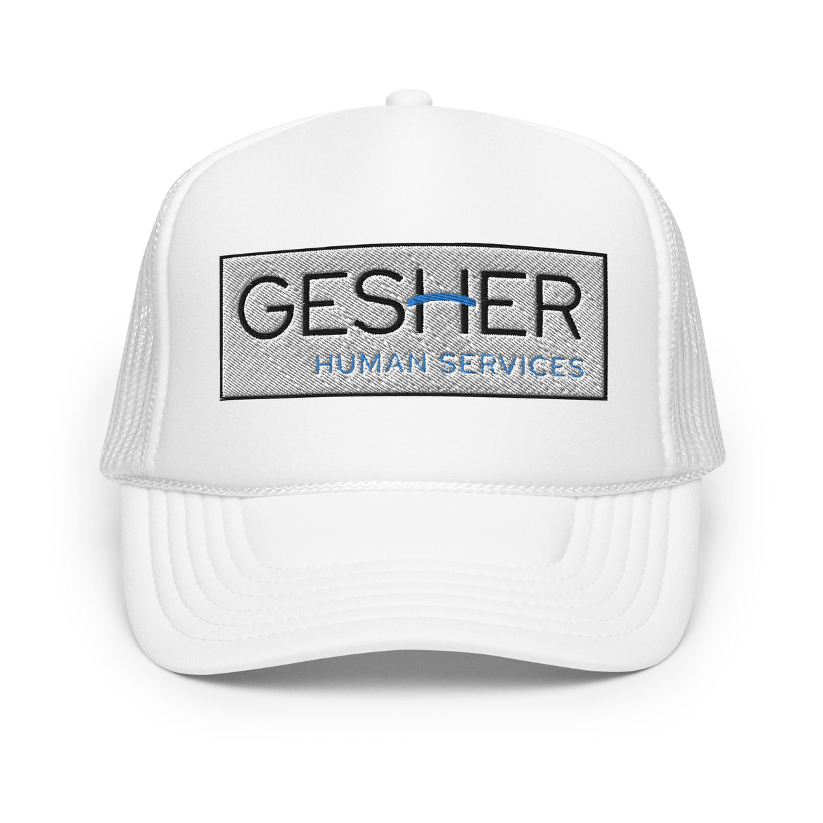 Gesher Foam Trucker Hat | Embroidered Logo